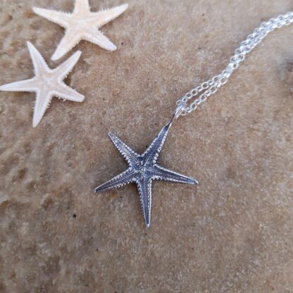 medium-starfish-necklace-sand-background